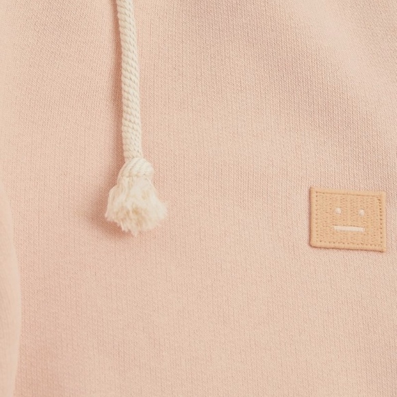 NEW Acne Studios Kids Face Patch Drawstring Sweatpants in Powder Pink Sz. 8-10 - Picture 2 of 7